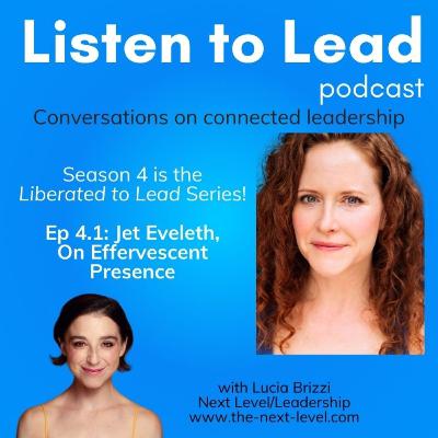 Jet Eveleth On Effervescent Presence