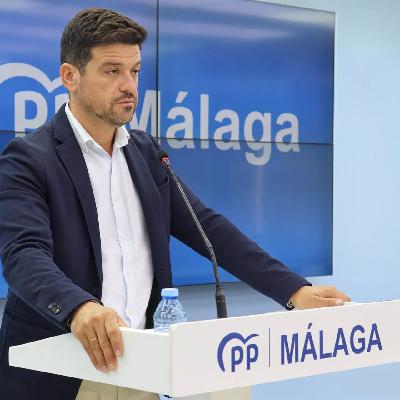 "Han venido con las manos vacías" C Ortega, coordinador PP Málaga