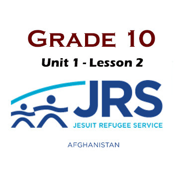JRS Afghanistan English Grade 10