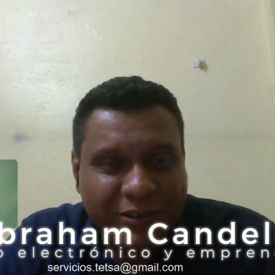 Abraham Candelaria, Ingeniero Electrónico, en plática con el inge. Abraham Candelaria, Ingeniero Electrónico, en plática con el inge.