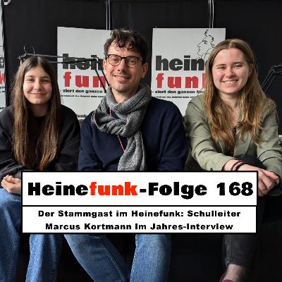 Heinefunk-Folge 168: Der Stammgast im Heinefunk: Schulleiter Marcus Kortmann im Jahres-Interview