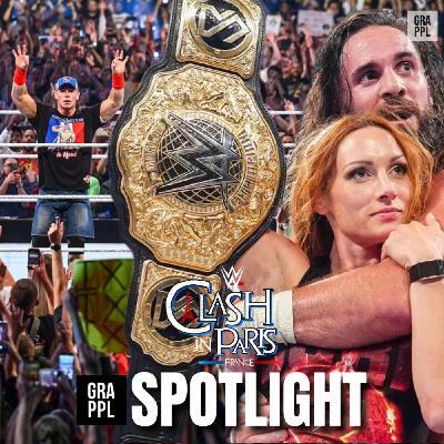 Spotlight - WWE Clash in Paris Review w. Benno & Matty (Cena/Logan, AJ Lee rumours, Roman Reigns write off, ROH DBD, AEW Cardiff)