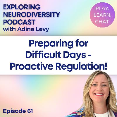 Preparing for Difficult Days - Proactive Regulation! Preparing for Difficult Days - Proactive Regulation!