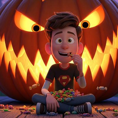 For meget slik – en hyggelig Halloween-historie For meget slik – en hyggelig Halloween-historie