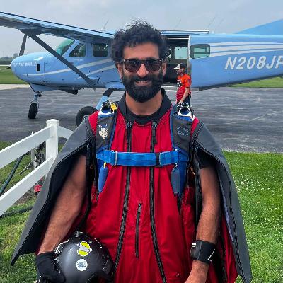 Payar Pasha: Packing Your Own Parachute. Perfusionist, Sky Diver, Wingsuit Pilot and BASE Jumper.