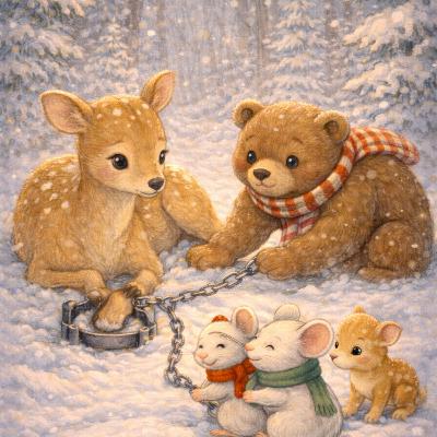 19) S'Rehli brucht hilf