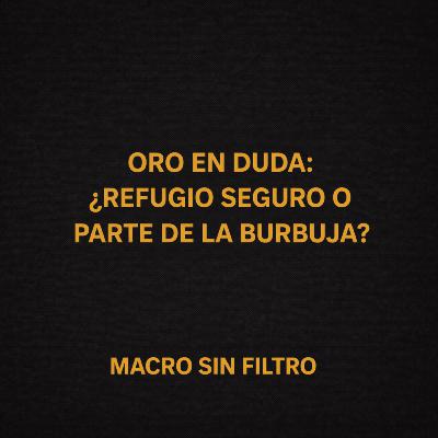 Oro en Duda: ¿Refugio Seguro o Parte de la Burbuja?