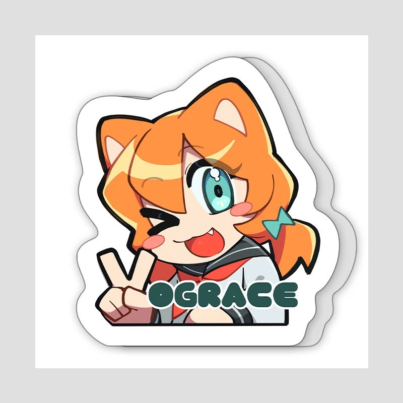 Custom acrylic keychains and animation peripheral products & VOGRACE