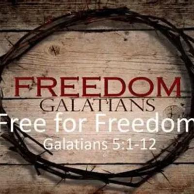 Episode 266: Galatians 5:1-12, Faith in Jesus Leads to Freedom to Run, 8.17.25