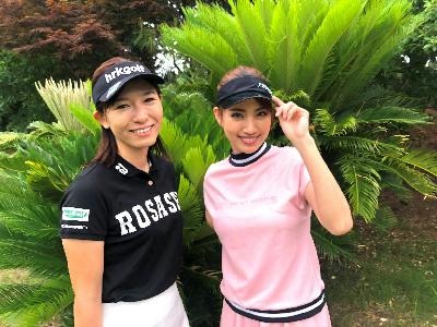 青山めぐ 植田プロ ドキドキ 初ラウンドレッスン 青山めぐ 植田プロ ドキドキ 初ラウンドレッスン