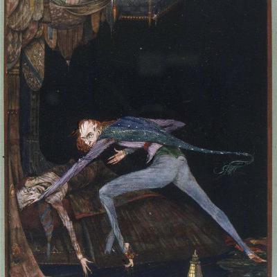 THE TELL-TALE HEART by Edgar Allan Poe, from CLASSIC TALES OF HORROR, vol. 1