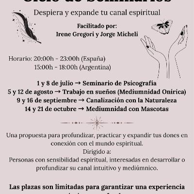 Ciclo de seminarios de la escuela Atman