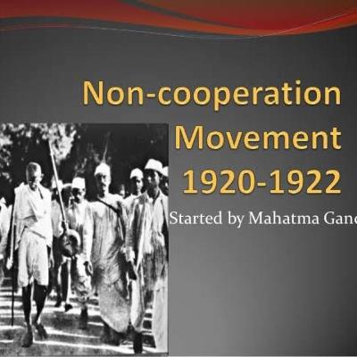 Non-Cooperation Movement
