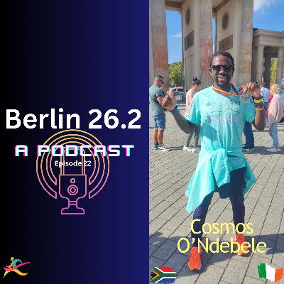 Berlin 26.2 - Cosmos O'Ndebele - Running community is one of the friendliest communities!! Berlin 26.2 - Cosmos O'Ndebele - Running community is one of the friendliest communities!!