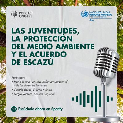 Las juventudes, la protección del medio ambiente y el Acuerdo de Escazú