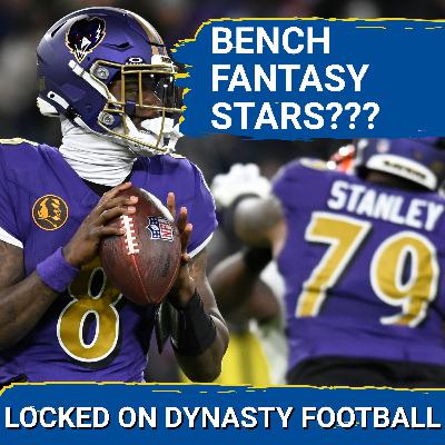 BENCHED: Should Fantasy Managers SIT Lamar Jackson and Justin Jefferson | Updated Dynasty Values!