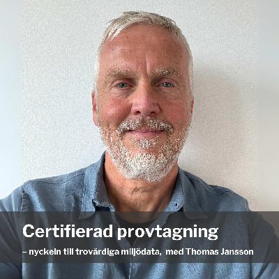 93 Certifierad provtagning – nyckeln till trovärdiga miljödata