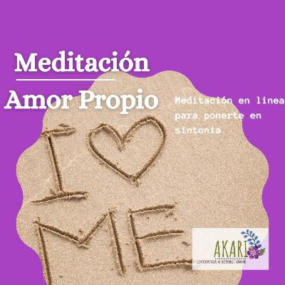 MEDITACION AMOR PROPIO MEDITACION AMOR PROPIO