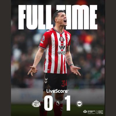 Repaso de Sunderland AFC 0-1 Brighton