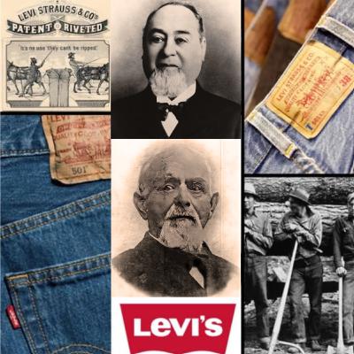 Vaders van de spijkerbroek -Levi Strauss en Jacob Davis
