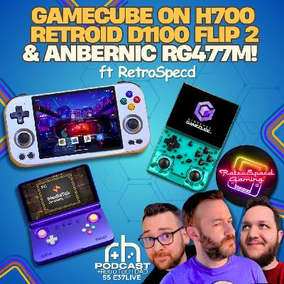 NEW Anbernic RG477M, H700 gets GAMECUBE & D1100 RP Flip 2 LIVE