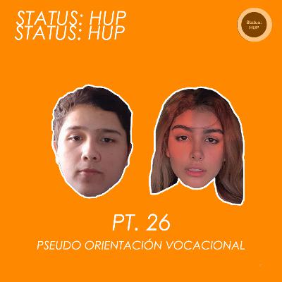 Status: Pseudo orientación vocacional Status: Pseudo orientación vocacional