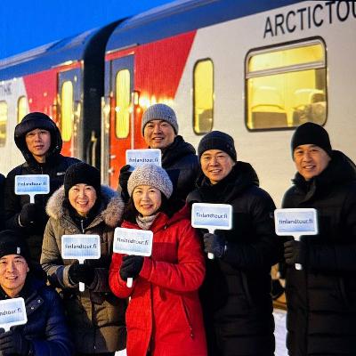 Finland and norway tour with Arctic train in Narvik