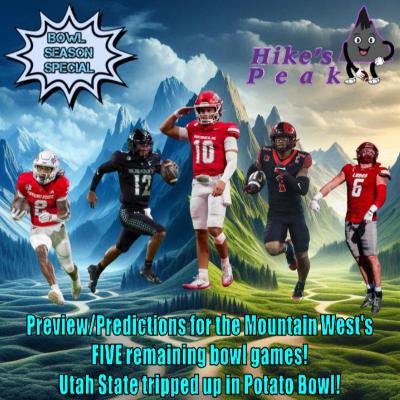 Bowl season special! Preview/Predictions for MW's FIVE remaining bowl games! Utah State tripped up in Potato Bowl by Wazzu! Bowl season special! Preview/Predictions for MW's FIVE remaining bowl games! Utah State tripped up in Potato Bowl by Wazzu!