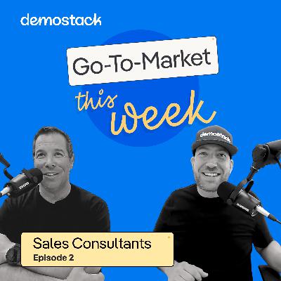 This Week - Sales Consultants | When to bring in the big guns?