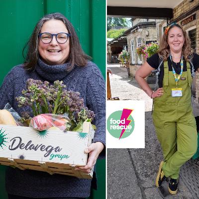 Reduction Raider breaks bread with Suzy Holding & Lisa Harmer of Best Before Cafe & Food Rescue Hun. Reduction Raider breaks bread with Suzy Holding & Lisa Harmer of Best Before Cafe & Food Rescue Hun.