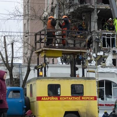 The view from Ukraine, where strikes continue