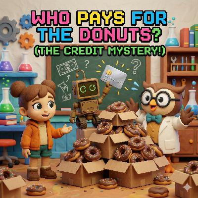 Who Pays For The Donuts? (The Credit Mystery!) [Money, Maket and Me! - EP6]
