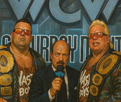WCW Saturday Night on TBS Recap March 5, 1994! Mean Gene with a Hogan tease! Arn & Steamboat vs Austin & Regal.