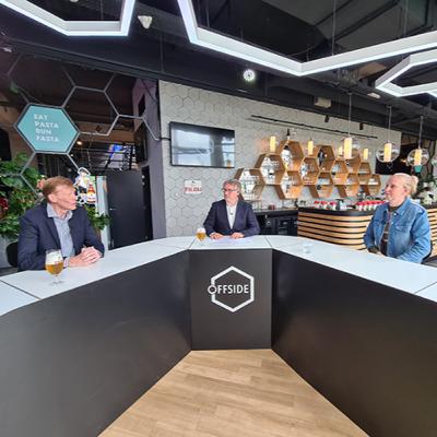 Ann Wauters en Rik Samaey in Offside