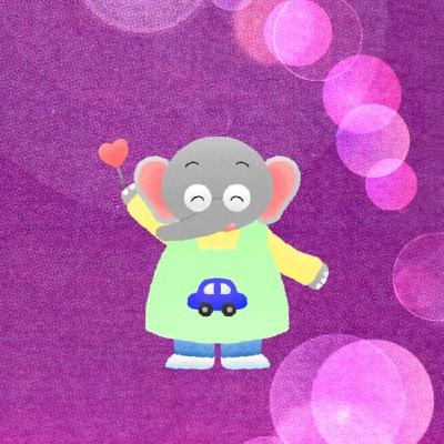エレファント先生のカラーセラピー💜パープル💜
