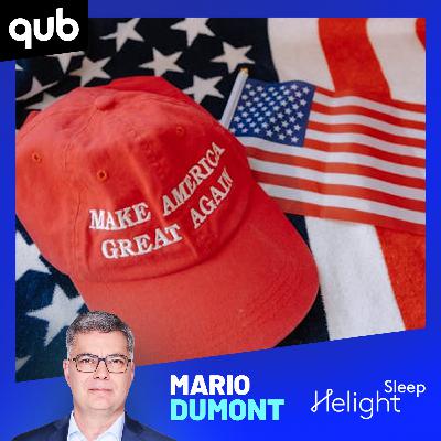 Une casquette MAGA sur la tête de la statue de Wayne Gretzky