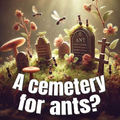 What happens when ants die? The surprising creation of an ant cemetery. What happens when ants die? The surprising creation of an ant cemetery.