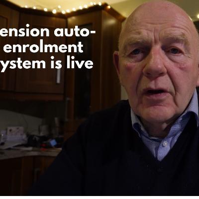 The new pension auto enrolment system is live from today (1st January 2026) EP#800
