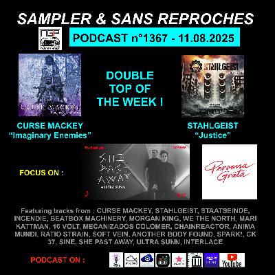 S&SR Podcast n°1367  – 11.08.2025 [S&SR TOPS of the Week ... CURSE MACKEY "Imaginary Enemies" + STAHLGEIST "Justice" ]
