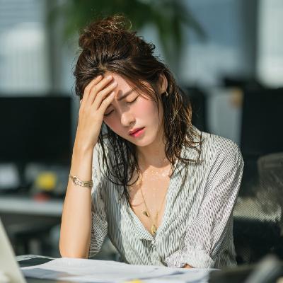 沒冷氣的無奈藍調