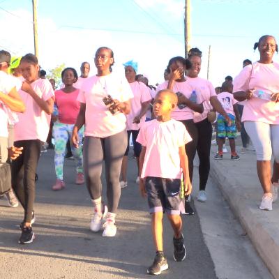 Health Region 4 Walk to Support Breast Cancer Awareness