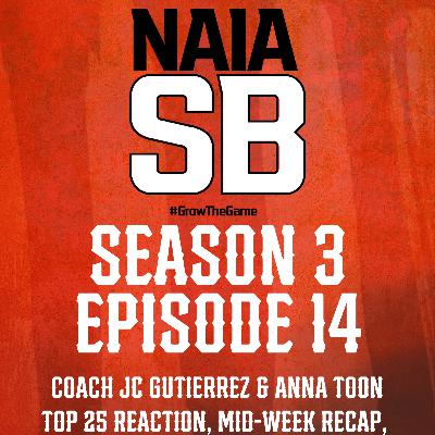 COACH JC GUTIERREZ & ANNA TOON, TOP 25 REACTION, MID-WEEK RECAP, RIVALRY FILLED WEEKEND PREVIEW