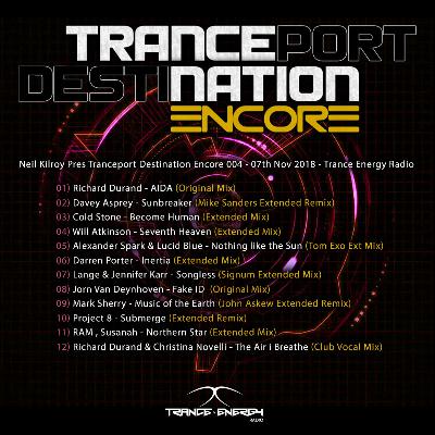 Tranceport Destination #004 Encore