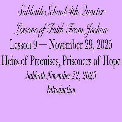 Heirs of Promises, Prisoners of Hope — Introduction