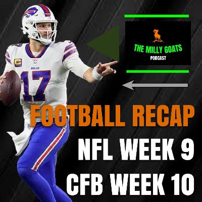 NFL Week 9 Round-up, CFB Week 10 Recap, & EPIC World Series!