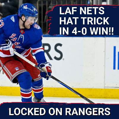 Alexis Lafreniere nets HAT TRICK!! Sullivan MUST keep Laf, Mika Zibanejad and Gabe Perreault together! Jonathan Quick blanks Flames! Alexis Lafreniere nets HAT TRICK!! Sullivan MUST keep Laf, Mika Zibanejad and Gabe Perreault together! Jonathan Quick blanks Flames!