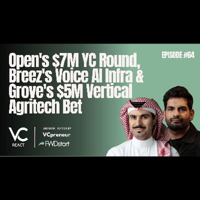 VC React MENA E64: Open's CX AI Agents, Breez's Voice AI Middleware, & Grove's Vertical AgriTech Bet VC React MENA E64: Open's CX AI Agents, Breez's Voice AI Middleware, & Grove's Vertical AgriTech Bet