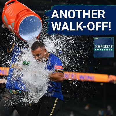 MARINERS POSTCAST: Seattle Mariners win ANOTHER CRAZY ONE vs Los Angeles Angels