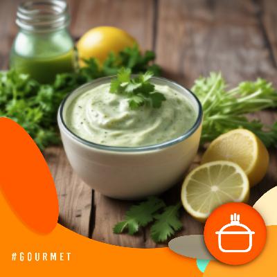 Alvorada Gourmet - Maionese de alho e coentro