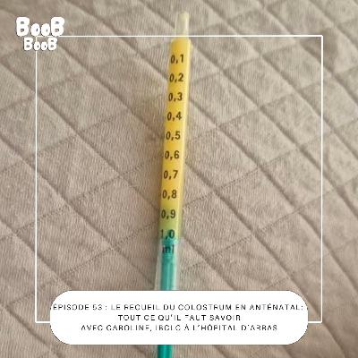 53 : Le recueil du colostrum en anténatal : tout ce qu’il faut savoir Avec Caroline, IBCLC à l’hôpital d’Arras 53 : Le recueil du colostrum en anténatal : tout ce qu’il faut savoir Avec Caroline, IBCLC à l’hôpital d’Arras